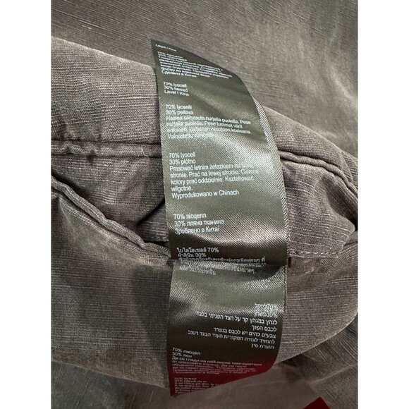 All Saints Vaga Blazer Jacket Washed Black Size 42 NWT MSPR 350 - Picture 6 of 9